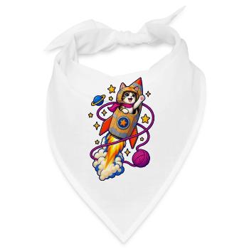 Karton-Orbit - Bandana - Weiß - Vorne