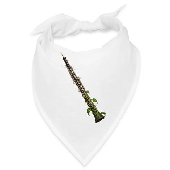 Botanische Reben-Oboe - Bandana - Weiß - Vorne