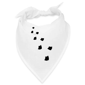 spuren vogel traces - Bandana - Weiß - Vorne