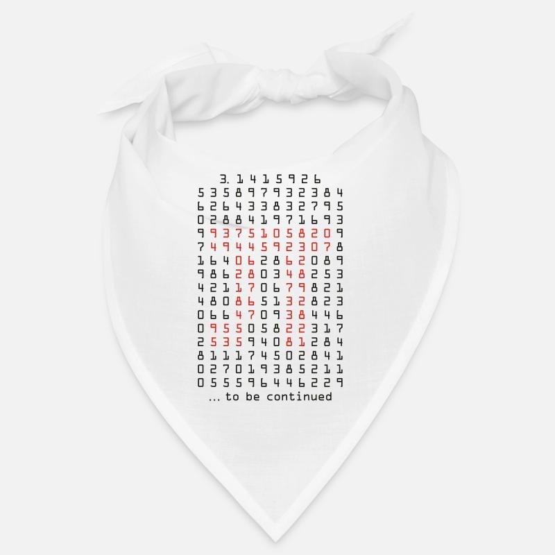 pi - 3.14159265 - nerd - mathématiques Bandana