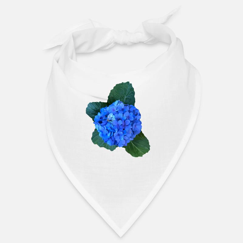 Hydrangea blue from the Azores Bandana