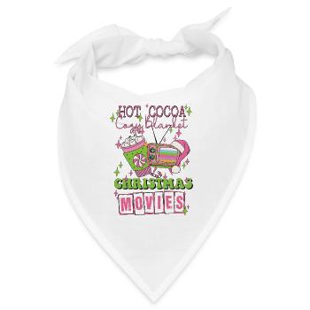Weihnachten - Bandana - Weiß - Vorne