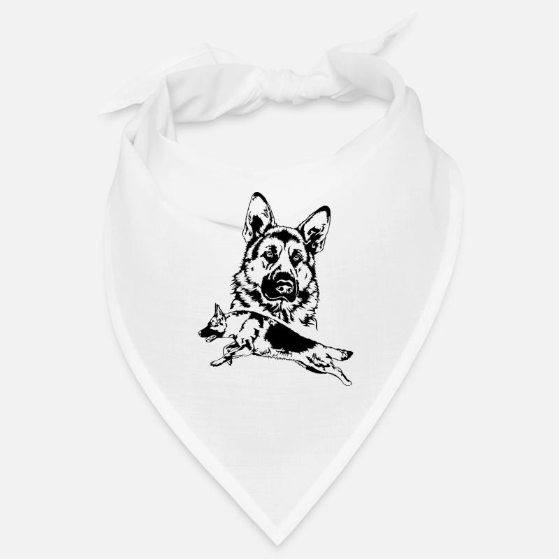 DEUTSCHER SCHÄFERHUND German Shepherd C Wilsigns Bandana