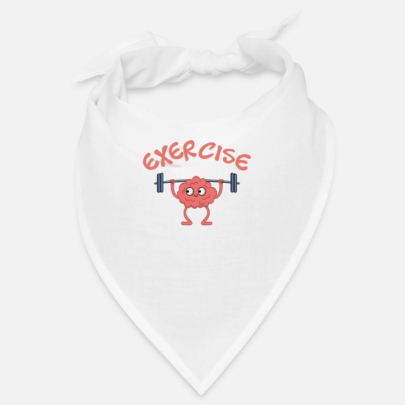 Exercise Your Brain Neuro Brain Neurology Sayings Bandana