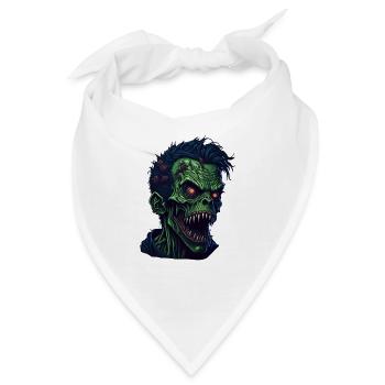 Zombie - Bandana - Weiß - Vorne