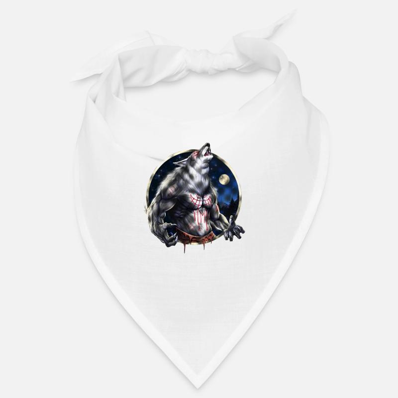 Loup-garou hurlant Bandana