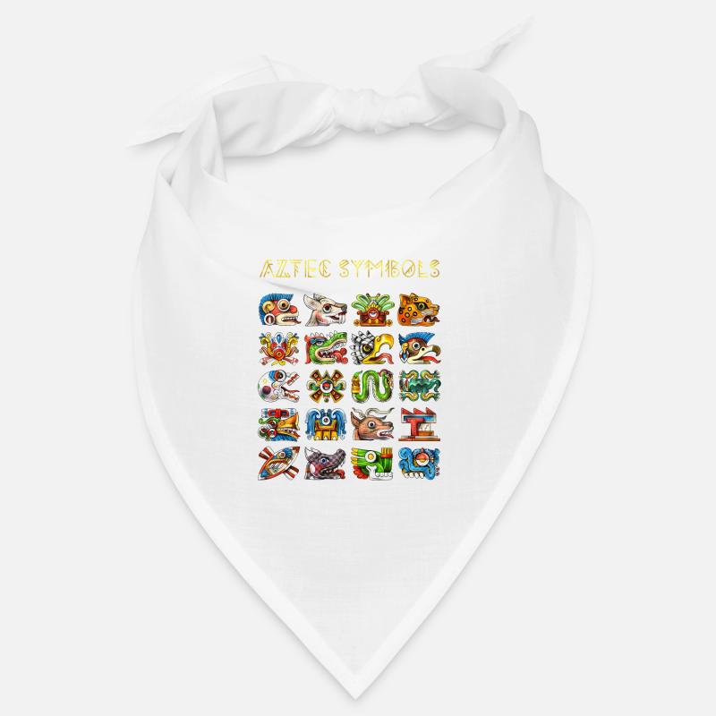 Symboles aztèques Bandana