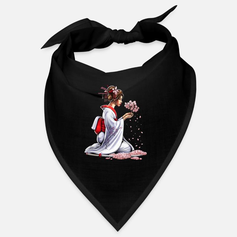 Japanisches Samurai-Mädchen Bandana