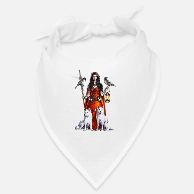 Déesse celtique Morrigan Bandana