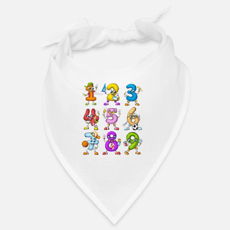 Math Numbers Bandana