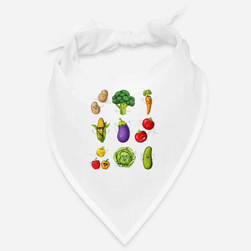 Drôles de légumes Bandana