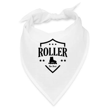 Rollschuhlaufen - Inlineskaten - Bandana - Weiß - Vorne