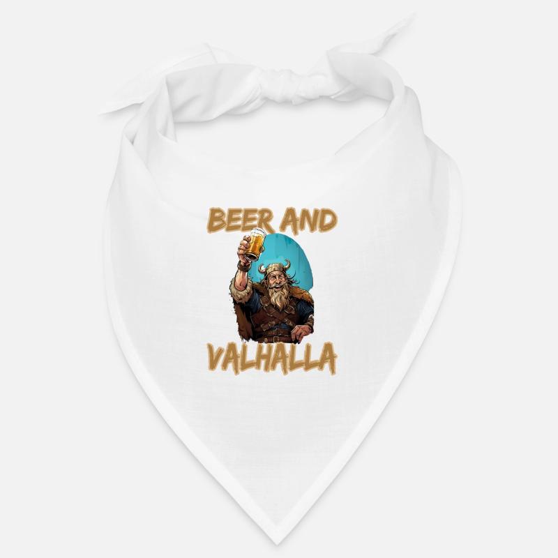 Beer And Valhalla Wikinger Bandana