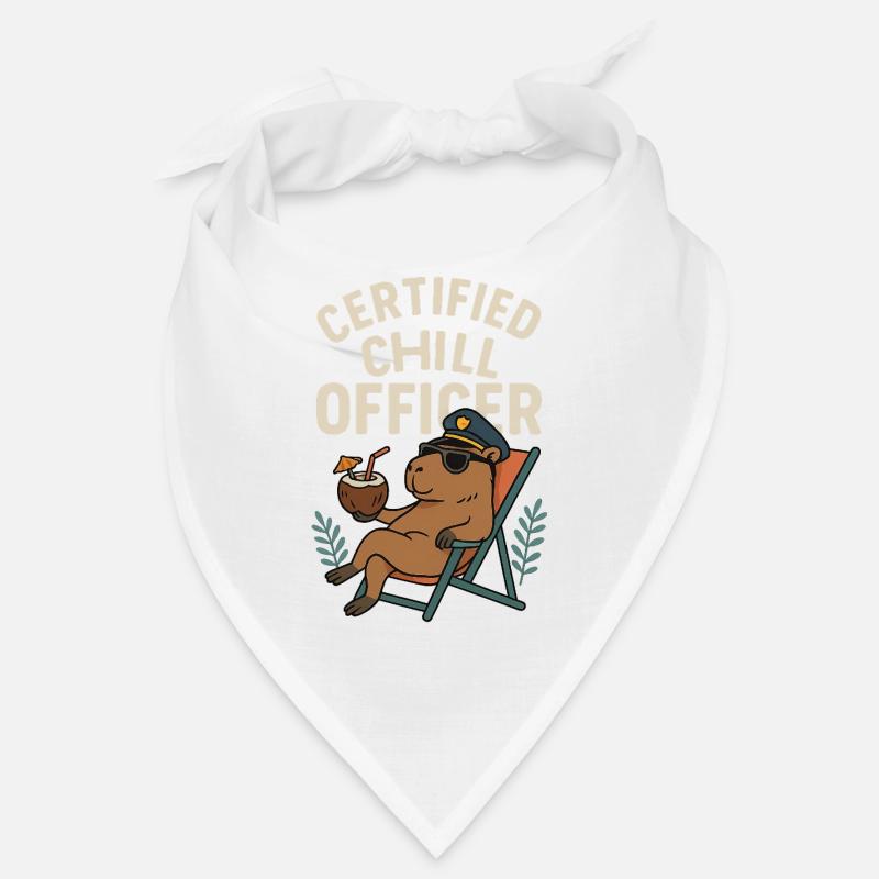 Capybara Style – Agent de refroidissement certifié Bandana