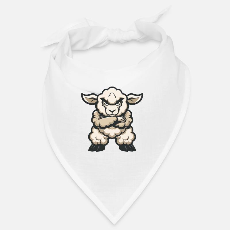 Bande dessinée de mouton Bandana