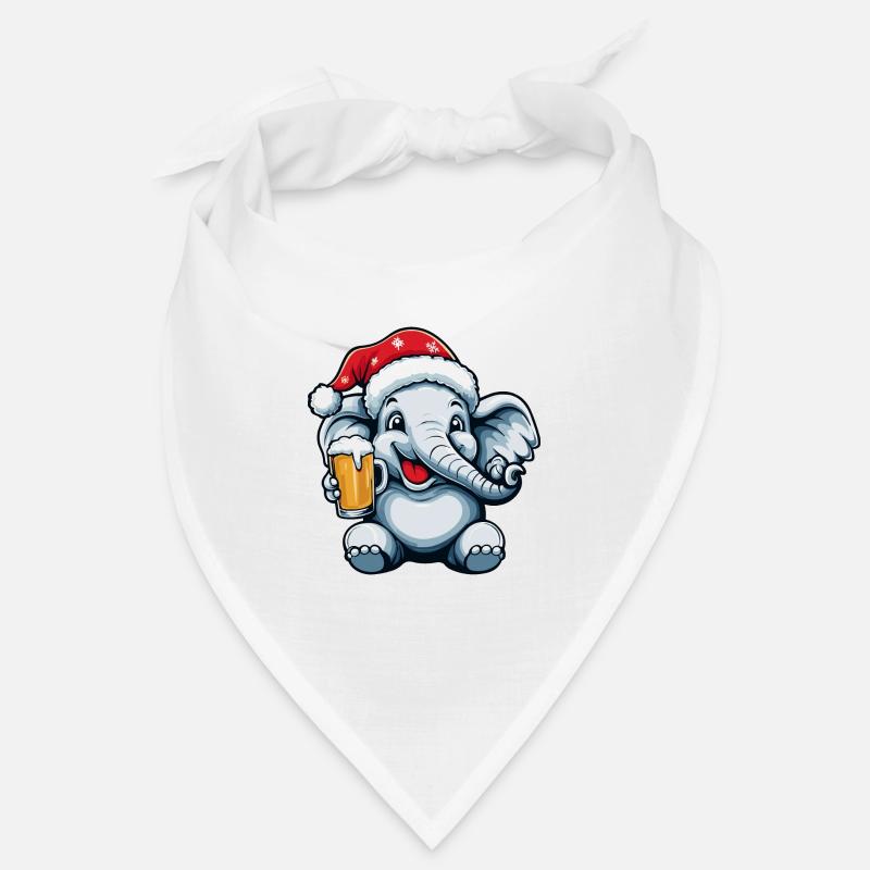 Elephant Bière Noël Noël Bandana