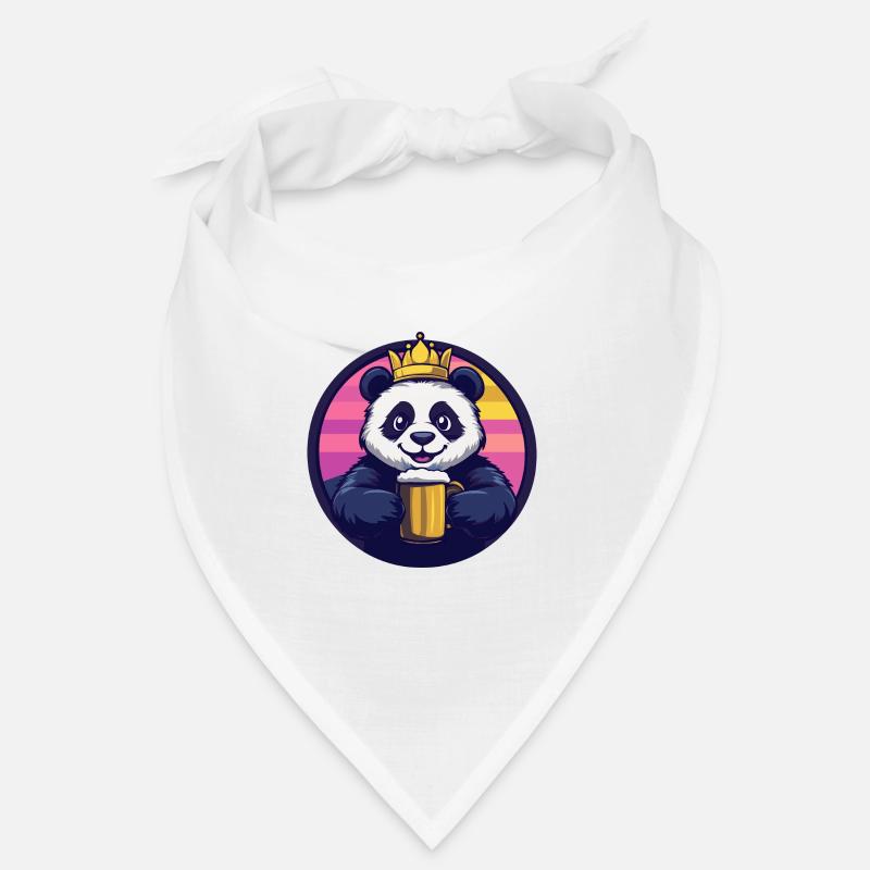 Bande dessinée de bière Panda Bandana