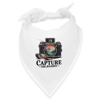 Capture the Journey - Bandana - Weiß - Vorne