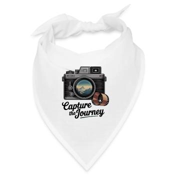 Capture the Journey - Bandana - Weiß - Vorne