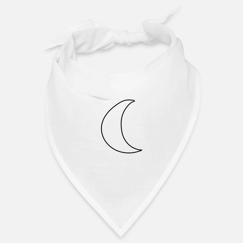 moon symbol shape Bandana