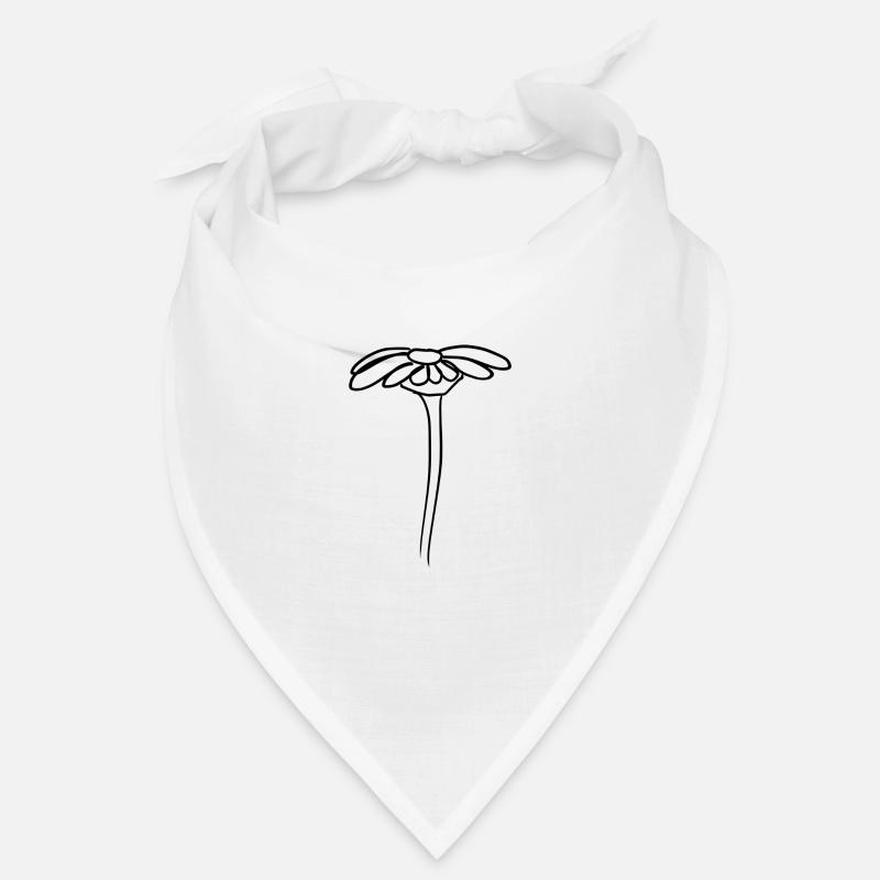 icône de fleur icône de forme de plante latérale Bandana