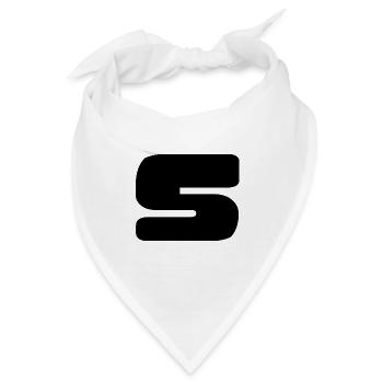 5. 5 JAHRE. 5-JÄHRIGES JUBILÄUM. GEBURTSTAG 5 JAHRE. 5 - Bandana - Weiß - Vorne