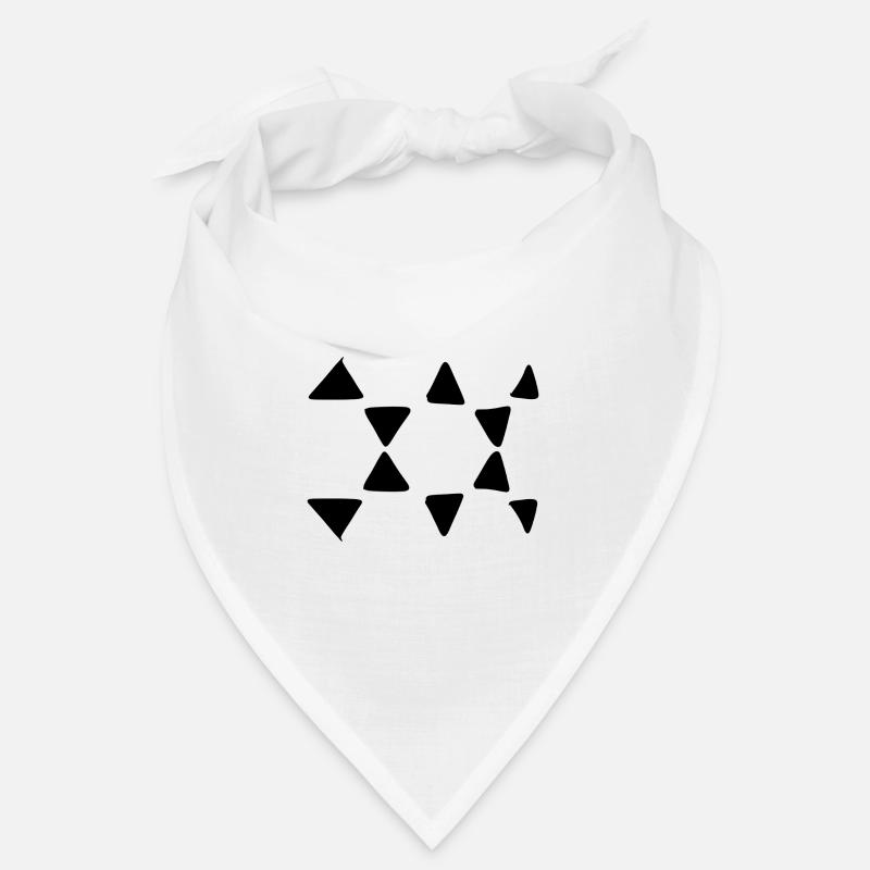 Triangular Pattern Triangular Shapes Bandana