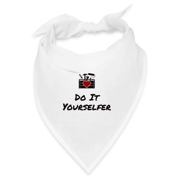 Do It Yourselfer - Bandana - Weiß - Vorne