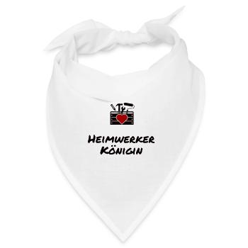 Heimwerker Königin - Bandana - Weiß - Vorne
