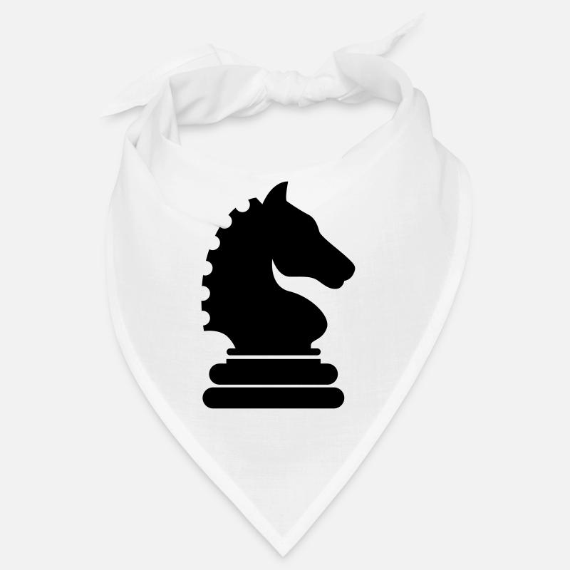 Pièce d’échecs de cheval Bandana