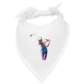 Sport-Golfer - Bandana - Weiß - Vorne