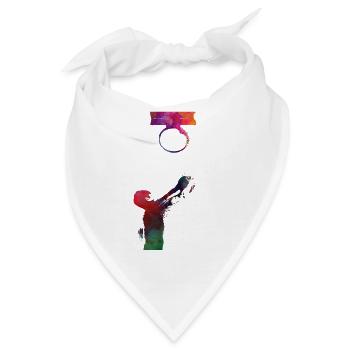 Basketballsport #basketball - Bandana - Weiß - Vorne