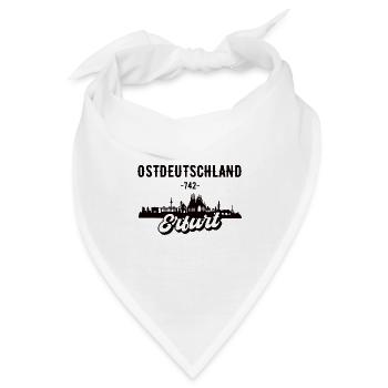Erfurt Erfurter Ossi Geschenk - Bandana - Weiß - Vorne