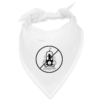 No2020 - Bandana - Weiß - Vorne