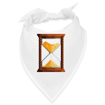 Sanduhr - Bandana - Weiß - Vorne
