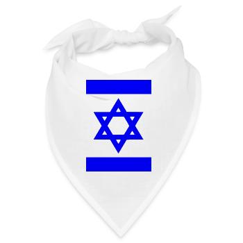 israel - Bandana - Weiß - Vorne