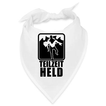 Teilzeit-Held - Bandana - Weiß - Vorne