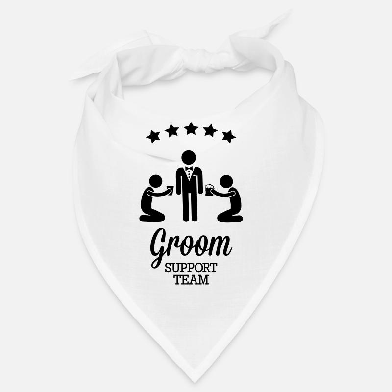 Groom Support Team Bandana