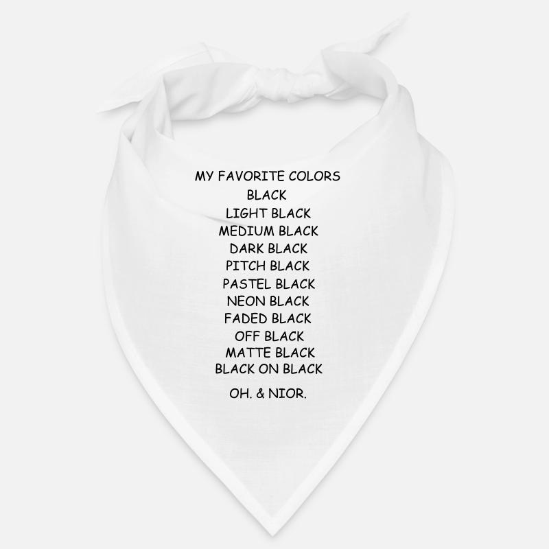Black -1 Bandana