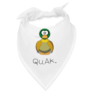 Quak - Bandana - Weiß - Vorne