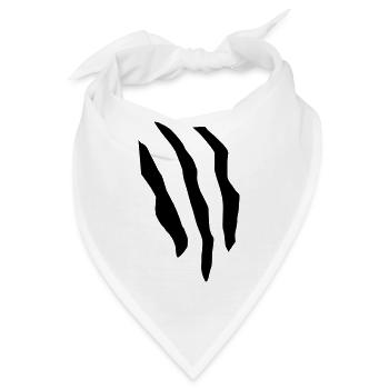 scratch - Bandana - Weiß - Vorne