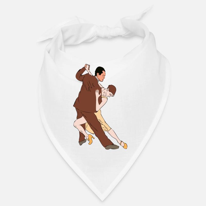 Tango Duo im Silhouette-Stil Bandana