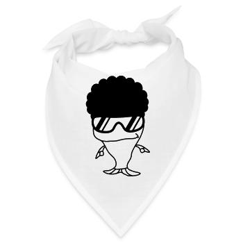 Funky Fish - Bandana - Weiß - Vorne