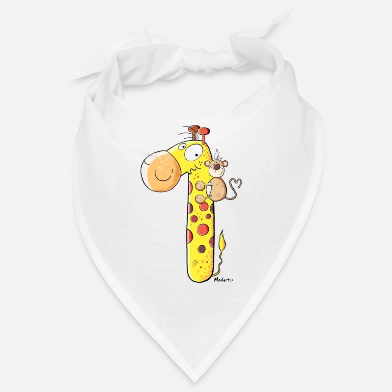 Singe sur Giraffe Bandana