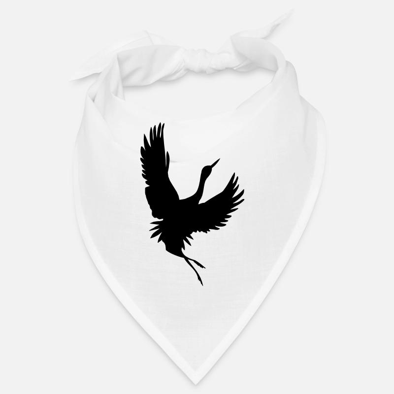 Crane shadow figure Bandana