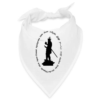 aachen - Bandana - Weiß - Vorne