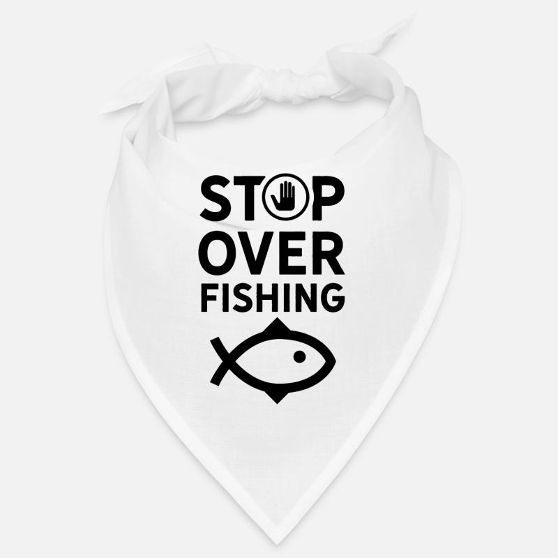 Stops overfishing sea ocean pollution Bandana