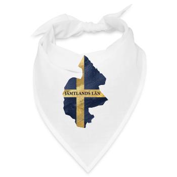 SCHWEDEN JÄMTLANDS LÄN - Bandana - Weiß - Vorne