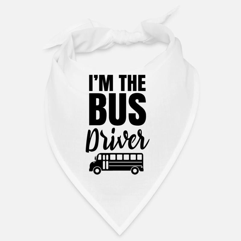 Ich Bin Der Busfahrer Bus Buslenker Beruf Bandana