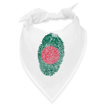 Bangladesch - Bandana - Weiß - Vorne